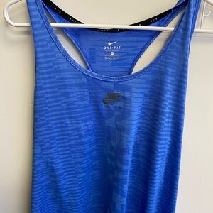 Nike Blue Dri-FIT Performance Tank Top